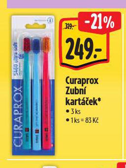 CURAPROX ZUBN KARTEK