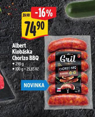 KLOBSKA CHORIZO BBQ