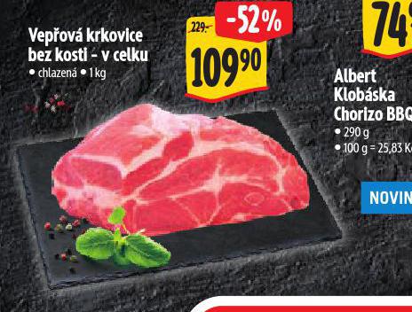 VEPOV KRKOVICE BEZ KOSTI