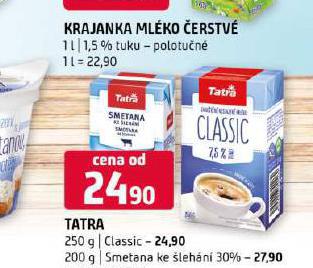 TATRA SMETANA KE LEHN 30%