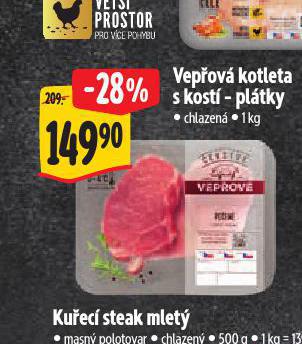 VEPOV KOTLETA S KOST