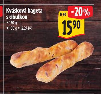 KVSKOV BAGETA S CIBULKOU