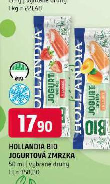 HOLLANDIA BIO JOGURTOV ZMRZKA