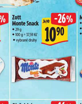 ZOTT MONTE SNACK