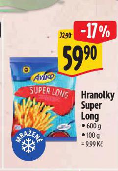 HRANOLKY SUPER LONG