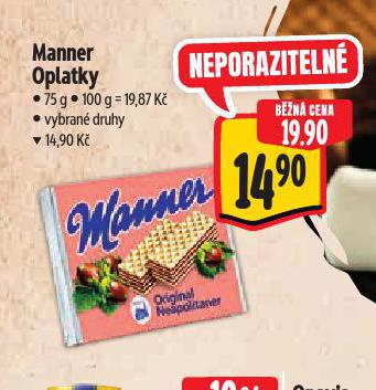 MANNER OPLATKY
