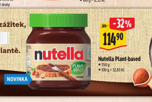 NUTELLA PLANT-BASED