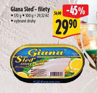 GIANA SLEOV FILETY