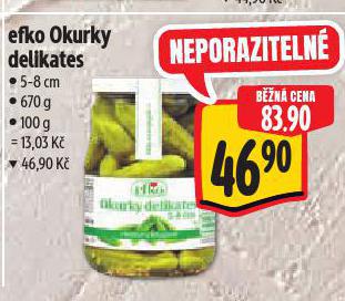 EFKO OKURKY DELIKATES
