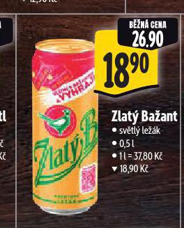 PIVO ZLAT BAANT