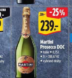MARTINI PROSECCO DOC