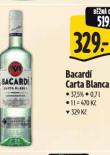 BACARD CARTA BLANCA
