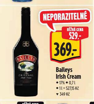 BAILEYS IRISH CREAM