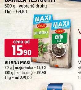 VITANA MAXI MAJORNKA