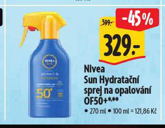 NIVEA SUN HYDRATAN SPREJ NA OPALOVN