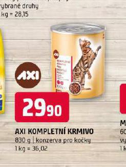 AXI KOMPLETN KRMIVO PRO KOKY