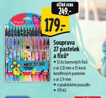 SOUPRAVA 27 PASTELEK A FIX