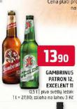 PIVO GAMBRINUS PATRON 12