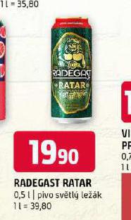 PIVO RADEGAST RATAR