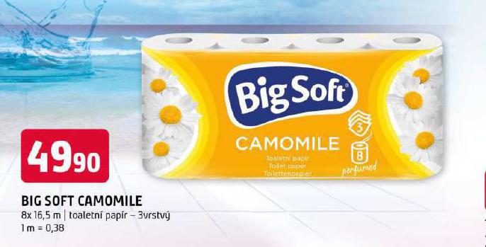 BIG SOFT CAMOMILE TOALETN PAPR