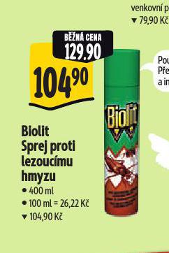 BIOLIT PROTI LEZOUCMU HMYZU