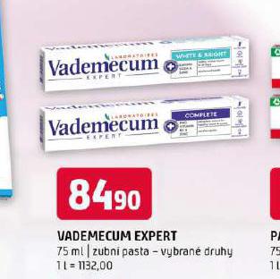 VADEMECUM EXPERT ZUBN PASTA
