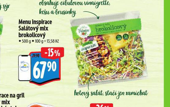 MENU INSPIRACE SALTOV MIX BROKOLICOV
