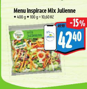 MENU INSPIRACE MIX JULIENNE