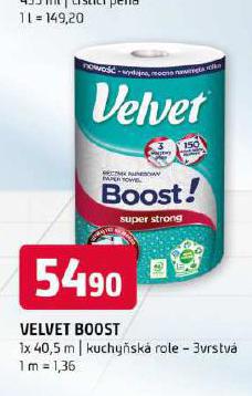 VELVET BOOST KUCHYSK ROLE