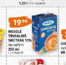 MEGGLE TRVANLIV SMETANA 10%