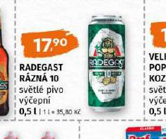 PIVO RADEGAST RZN 10
