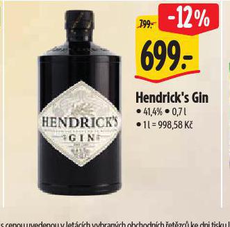 HENDRICK'S GIN