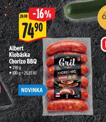 KLOBSKA CHORIZO BBQ