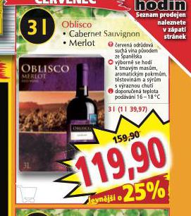 OBLISCO CABERNET SAUVIGNON