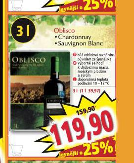 OBLISCO CHARDONAY