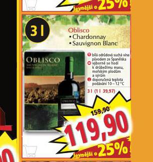 OBLISCO SAUVIGNON BLANC