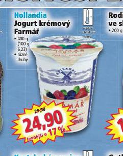HLLANDIA JOGURT KRMOV FARMSK