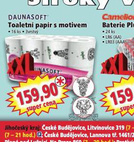 DAUNASOFT TOALETN PAPR
