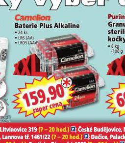 CAMELION BATERIE PLUS ALAKLINE
