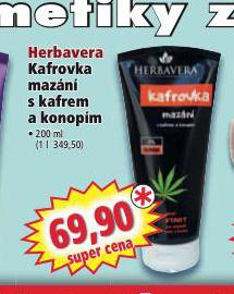 HERBAVERA KAFROVKA MAZN S KAFREM A KONOPM