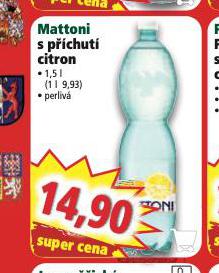 MATTONI S PCHUT CITRONU
