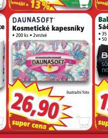 DAUNASOFT KOSMETICK KAPESNKY