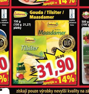 GOUDA / TILSITER / MAASDAMER