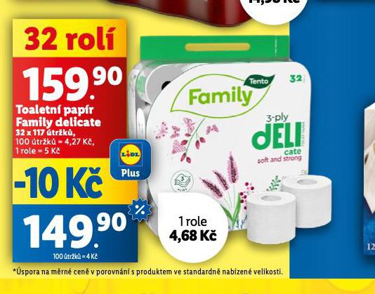 TENTO FAMILY TOALETN PAPR