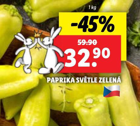 PAPRIKA SVTL ZELEN