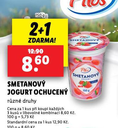 SMETANOV JOGURT OCHUCEN
