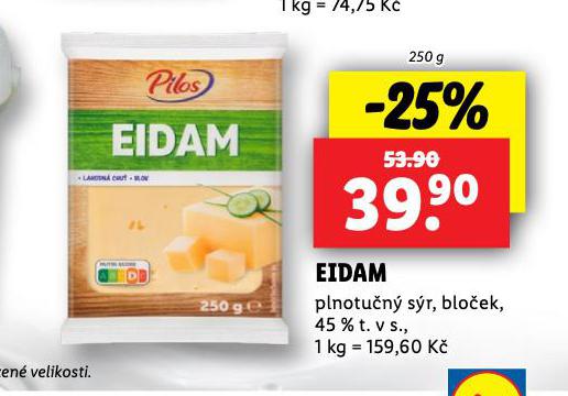 EIDAM 45% BLOEK