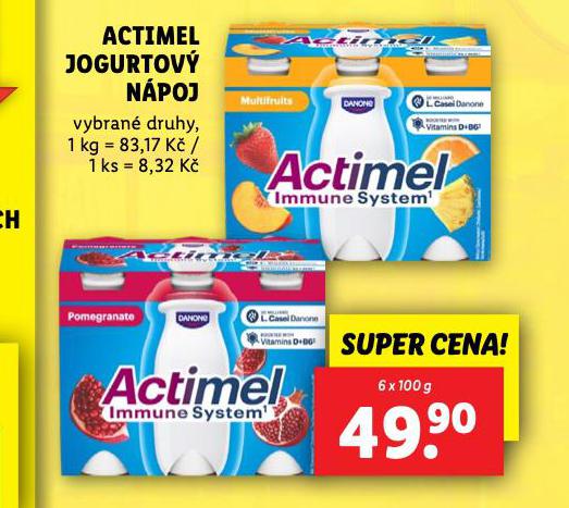 ACTIMEL JOGURTOV NPOJ