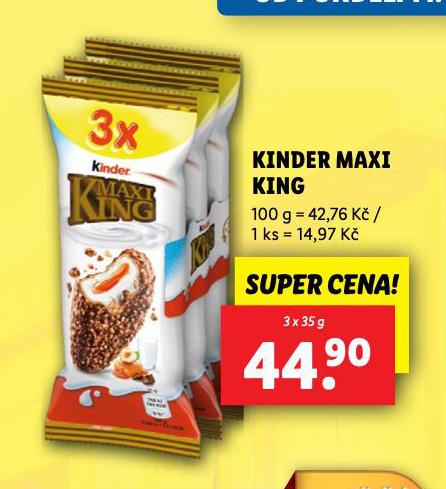 KINDER MAXI KING