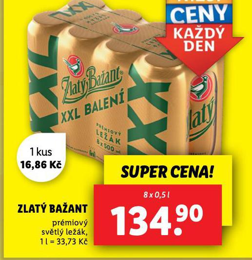 PIVO ZLAT BAANT